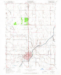 Willows 1951 topographic map preview