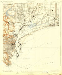 Wilmington 1925 topographic map thumbnail