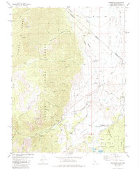 Woodfords 1979 topographic map thumbnail