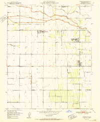 Woodville 1951 topographic map thumbnail