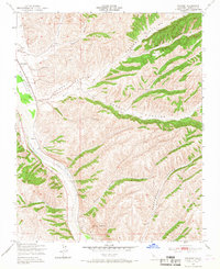 Wunpost 1949 topographic map thumbnail