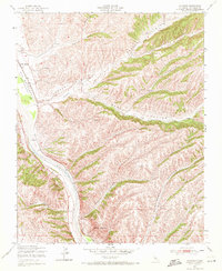 Wunpost 1949 topographic map thumbnail
