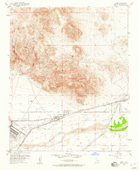 Yermo 1953 topographic map preview