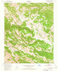 York Mountain 1948 topographic map thumbnail