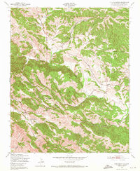 York Mountain 1948 topographic map thumbnail