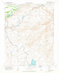 Yosemite Lake 1962 topographic map thumbnail