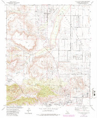 Yucca Valley North 1972 topographic map thumbnail