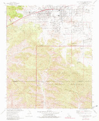 Yucca Valley South 1972 topographic map thumbnail