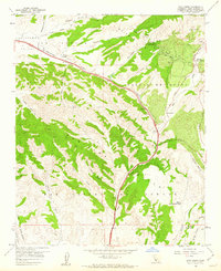 Zaca Creek 1959 topographic map thumbnail