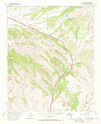 Zaca Creek 1959 topographic map thumbnail