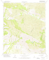 Zaca Lake 1964 topographic map thumbnail