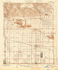 Zelzah 1941 topographic map thumbnail