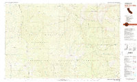South Yolla Bolly topographic map thumbnail