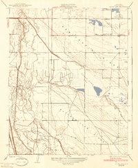Goose Lake 1931 topographic map thumbnail