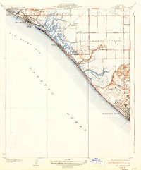 Seal Beach 1935 topographic map thumbnail
