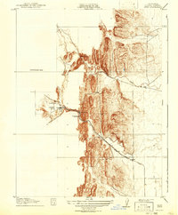 Sites 1917 topographic map preview