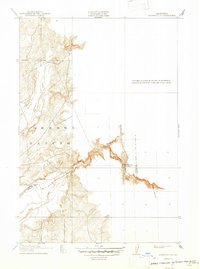 Spenceville 1915 topographic map thumbnail