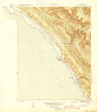 Stewarts Point 1944 topographic map thumbnail
