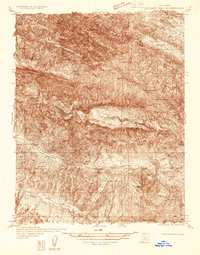 The Dark Hole 1934 topographic map thumbnail