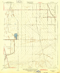 Weed Patch 1933 topographic map preview