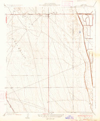 West of Goose Lake 1934 topographic map thumbnail