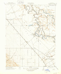 Westley 1915 topographic map preview