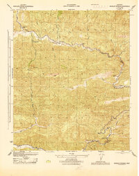 Wheeler Springs 1944 topographic map thumbnail