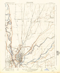 Yuba City 1911 topographic map thumbnail