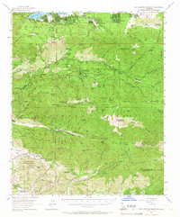 San Gorgonio Mountain 1954 topographic map thumbnail