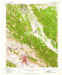 San Luis Obispo 1952 topographic map thumbnail