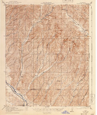 San Miguel 1919 topographic map thumbnail