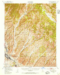 San Miguel 1947 topographic map thumbnail