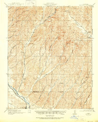 San Miguel 1919 topographic map thumbnail
