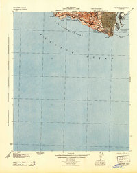 San Pedro 1944 topographic map thumbnail