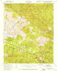 San Rafael Mtn 1941 topographic map thumbnail