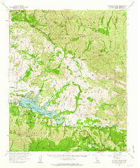 San Rafael Mtn 1959 topographic map thumbnail