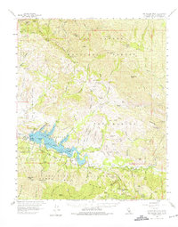 San Rafael Mtn 1959 topographic map thumbnail