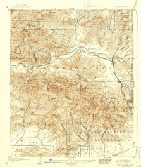 Santa Susana 1903 topographic map thumbnail