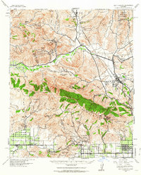Santa Susana 1941 topographic map thumbnail