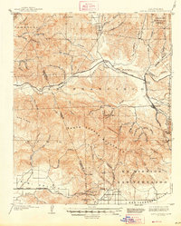 Santa Susana 1903 topographic map thumbnail