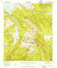Santa Ysabel 1939 topographic map thumbnail