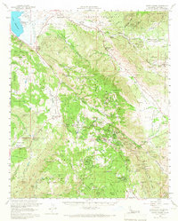 Santa Ysabel 1960 topographic map thumbnail