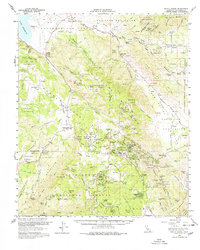 Santa Ysabel 1960 topographic map thumbnail