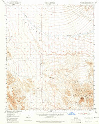 Savahia Peak 1950 topographic map thumbnail