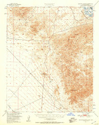 Sawtooth Range 1950 topographic map thumbnail