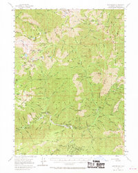 Sawyers Bar 1955 topographic map thumbnail