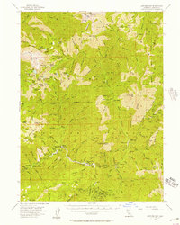 Sawyers Bar 1955 topographic map thumbnail