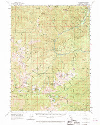 Scott Bar 1955 topographic map thumbnail
