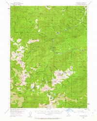 Scott Bar 1955 topographic map thumbnail