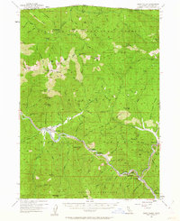 Seiad Valley 1955 topographic map thumbnail